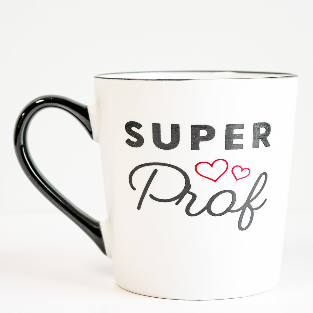 Tasse blanche - Super prof
