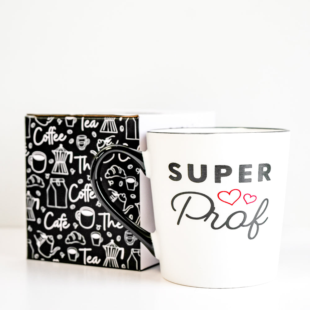 Tasse blanche - Super prof