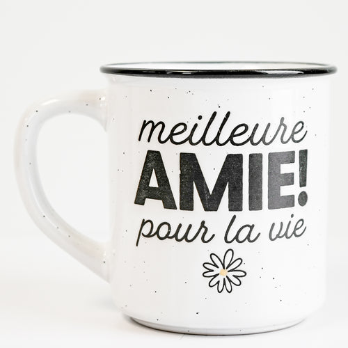 Tasse vintage - Meilleure amie!
