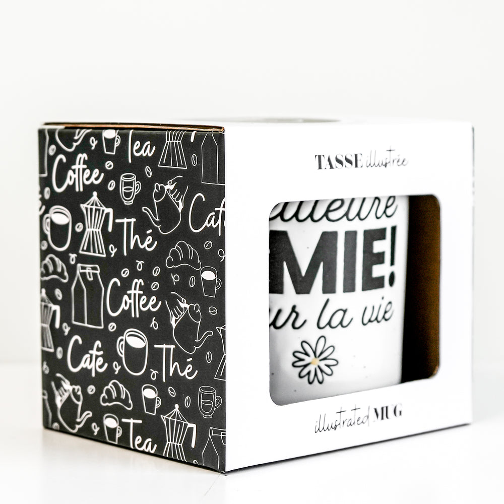 Tasse vintage - Meilleure amie!