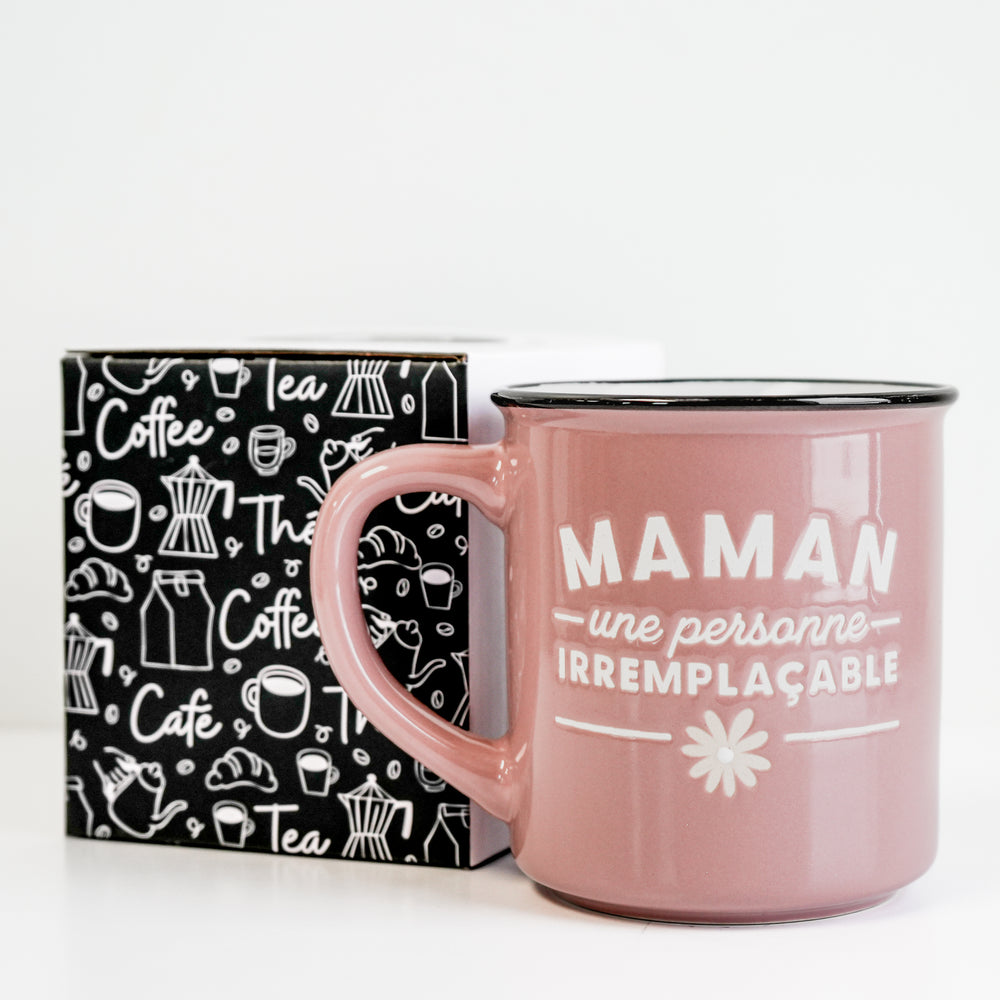 Pink cup - Irreplaceable Mom