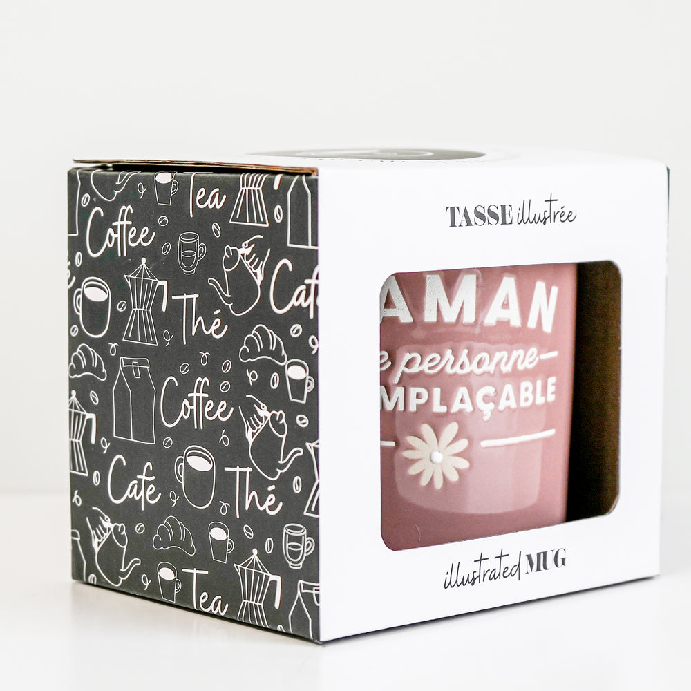 Pink cup - Irreplaceable Mom