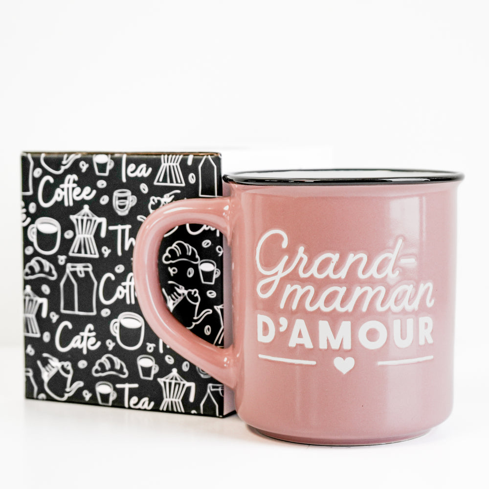 Pink cup - Grandma of love