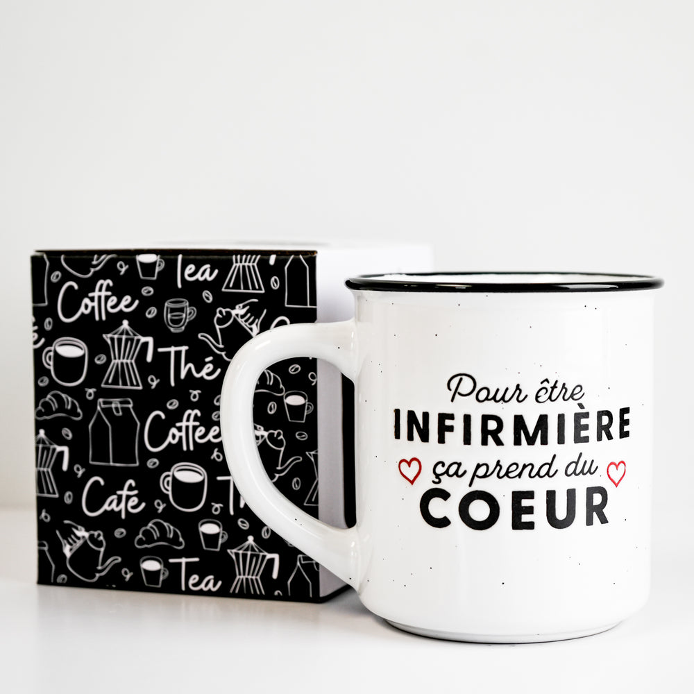 White cup - Being a nurse