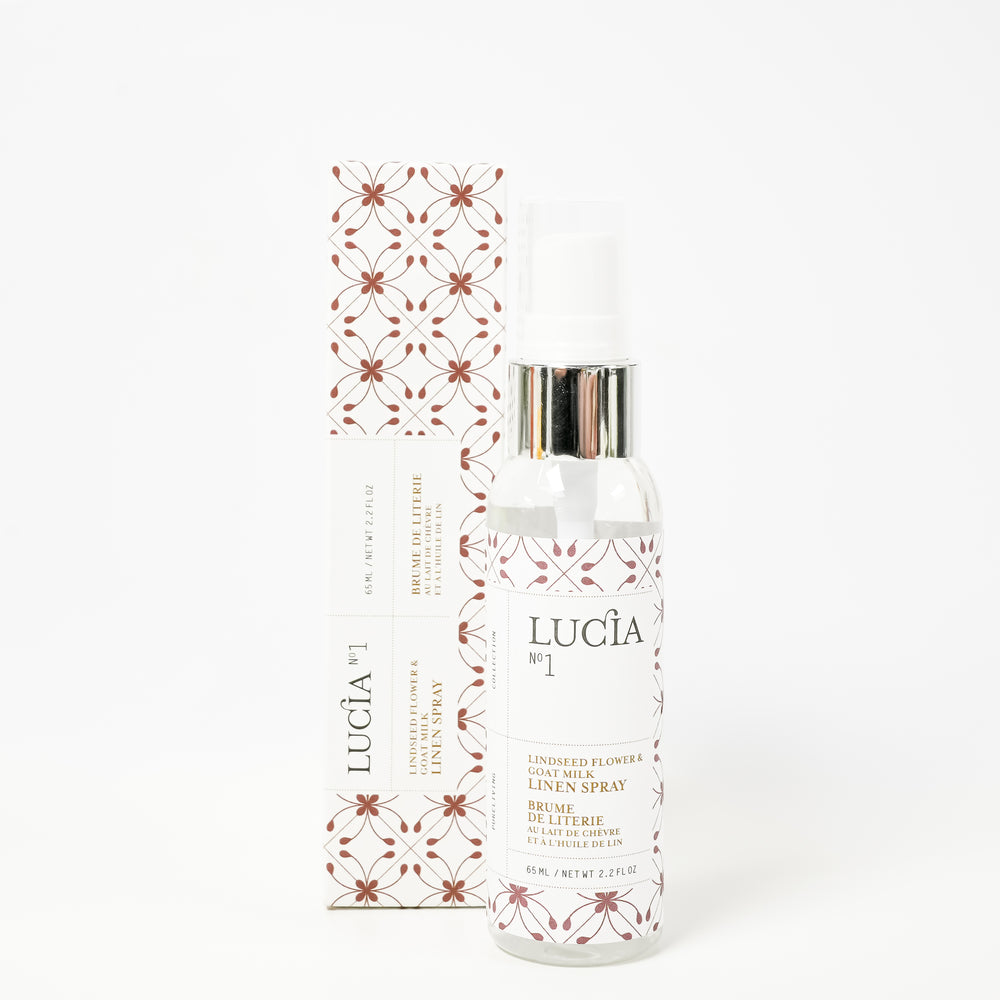 Eau de linge - Lait de chèvre et huile de lin