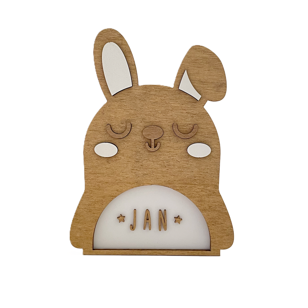 Veilleuse personnalisée - Lapin