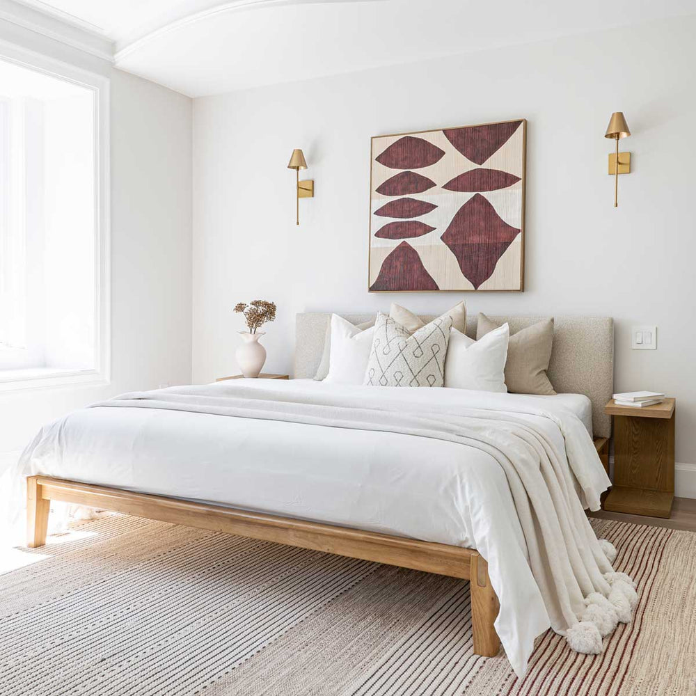 Lit King sans outils café - Luna