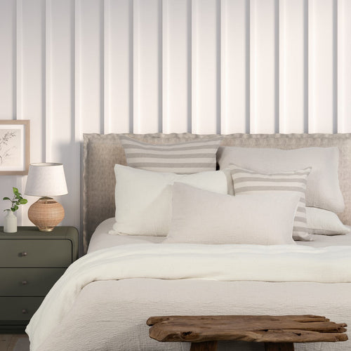 Natural duvet cover set - Lionel