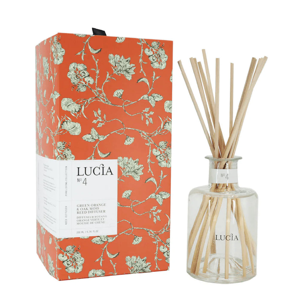 Stick diffuser - Green orange and oak moss