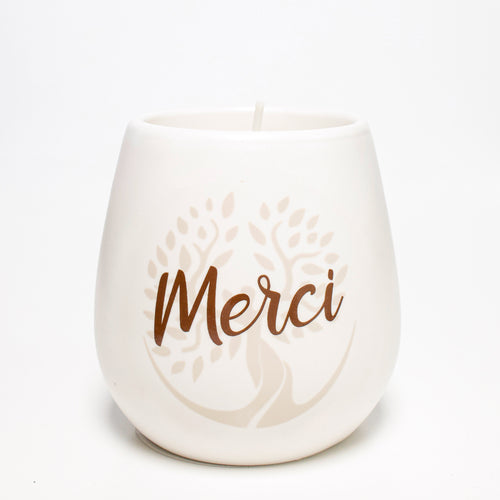 Sweet thoughts candle - Merci
