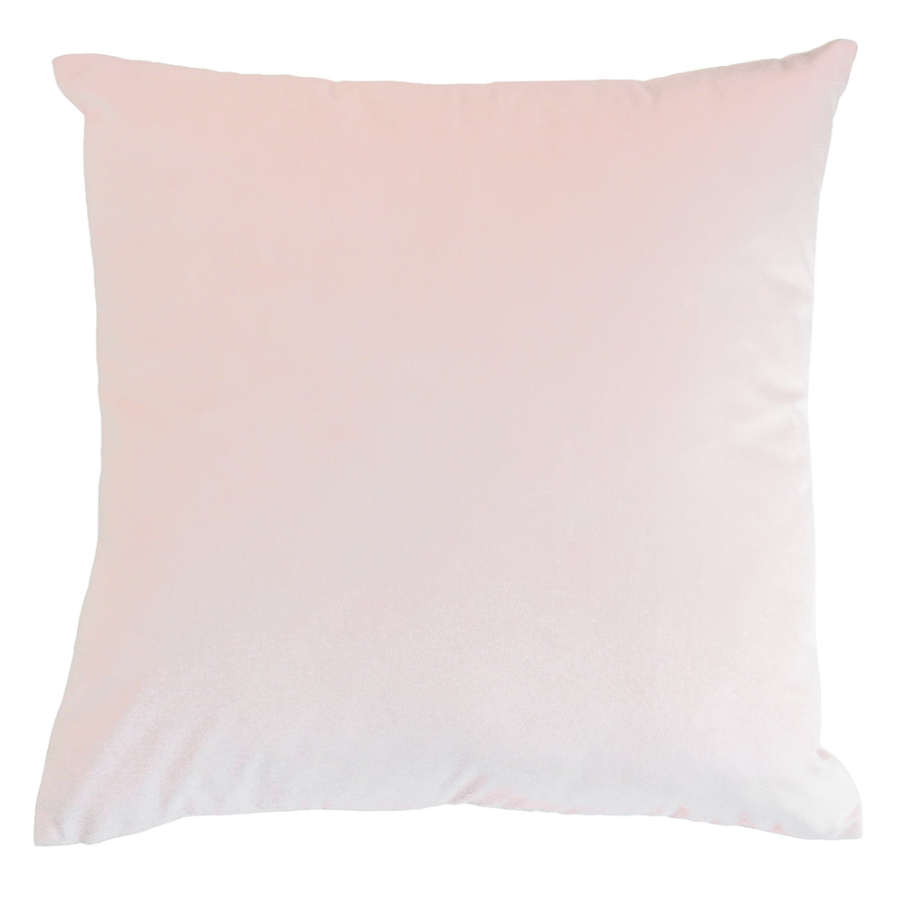 Coussin fini velour - Rose