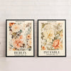 Duo de toiles - Assortiment Floral