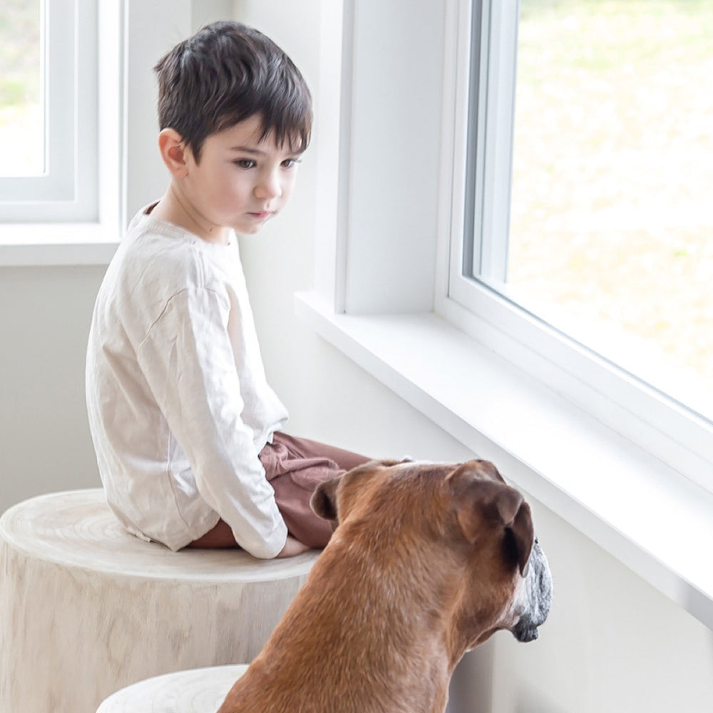 Bûche moderne blanche 18" - Nova