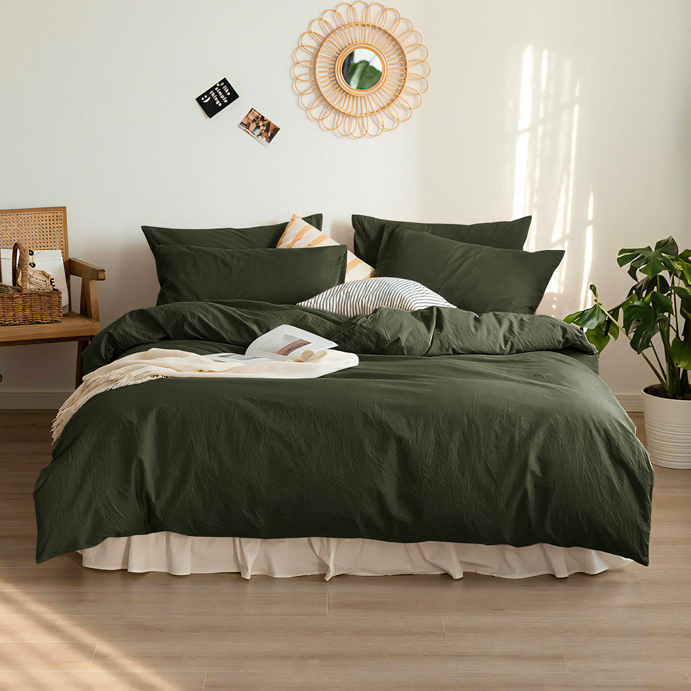 Duvet cover set - Nature Green