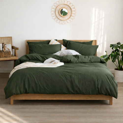 Ensemble de housse de couette - Nature Vert