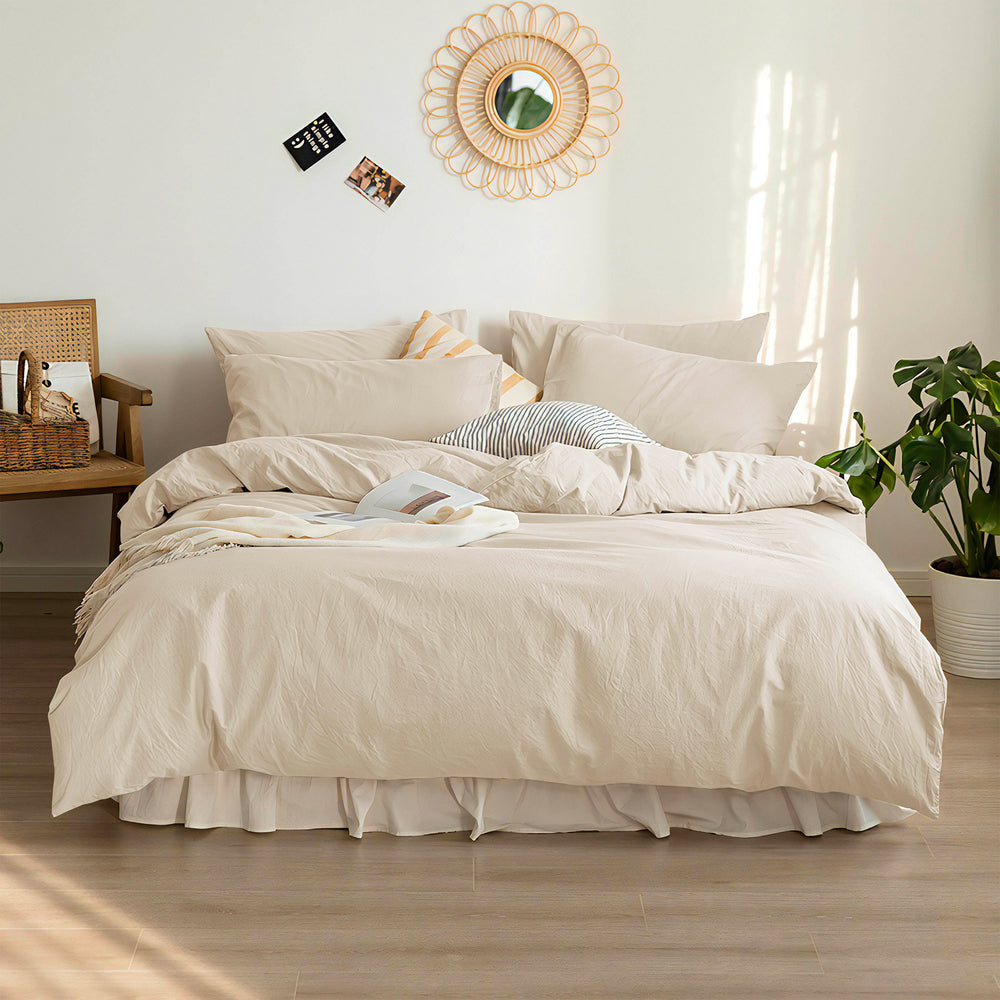 Duvet cover set - Beige nature