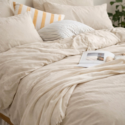 Ensemble de housse de couette - Nature beige