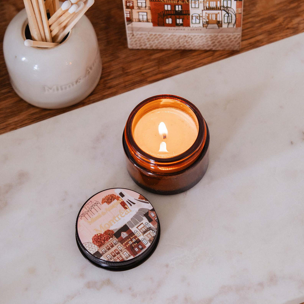 Petite chandelle parfumée - Montréal
