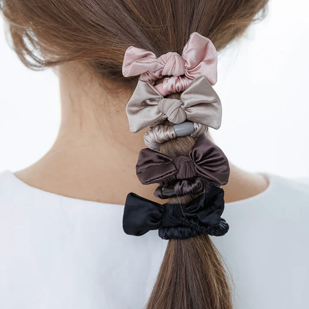 Ensemble de 3 élastiques à cheveux avec boucle