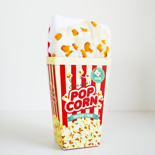Chaussette pour hommes - Pop corn