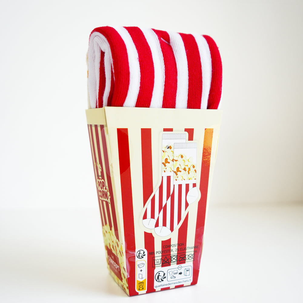 Chaussette pour hommes - Pop corn
