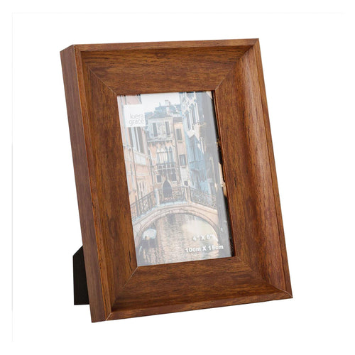 Cadre photo 4x6 - Noyer