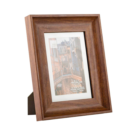 Cadre photo 5x7 - Noyer