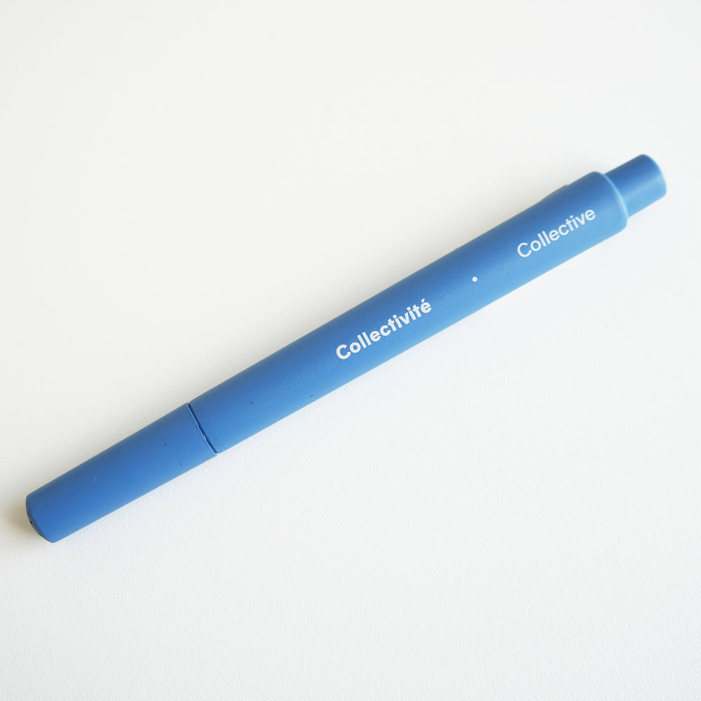 Stylo au gel bleu - Collectivité