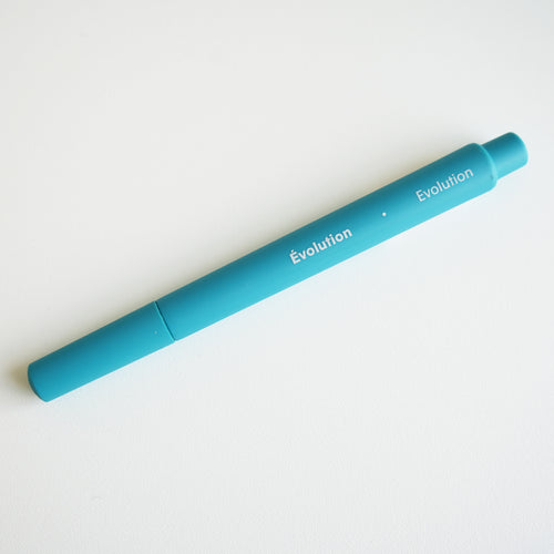 Stylo au gel bleu - Évolution
