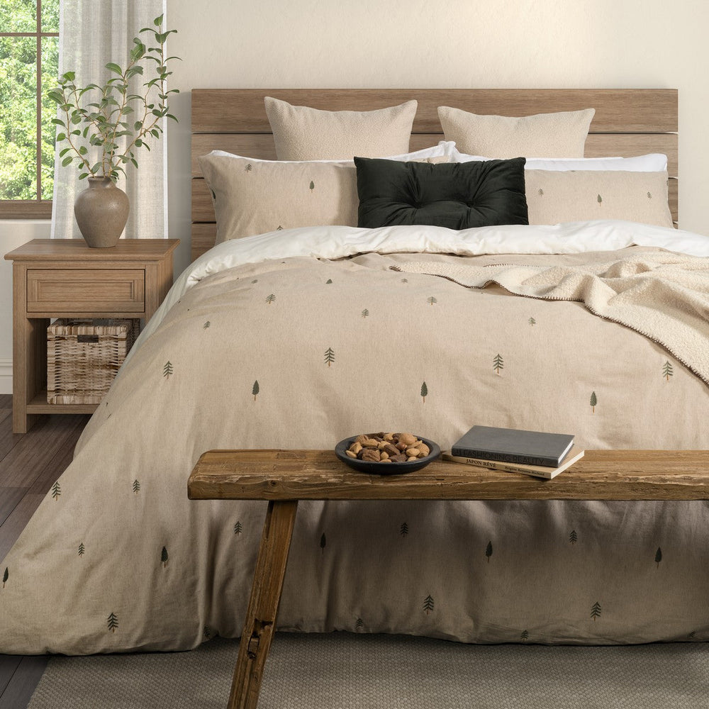 Duvet cover set - Fir trees