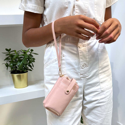 Portefeuille à bandoulière - Pastel