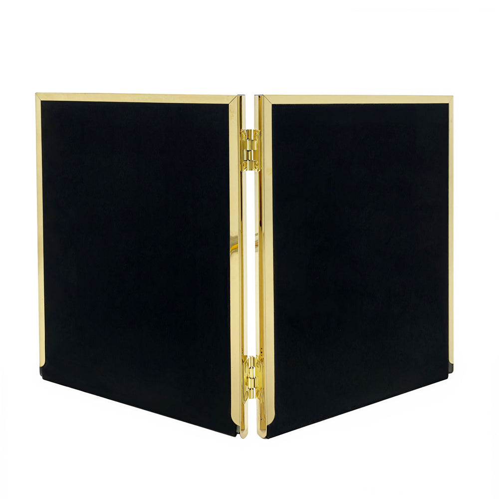 Double photo frame Versailles 4x6 - Gold