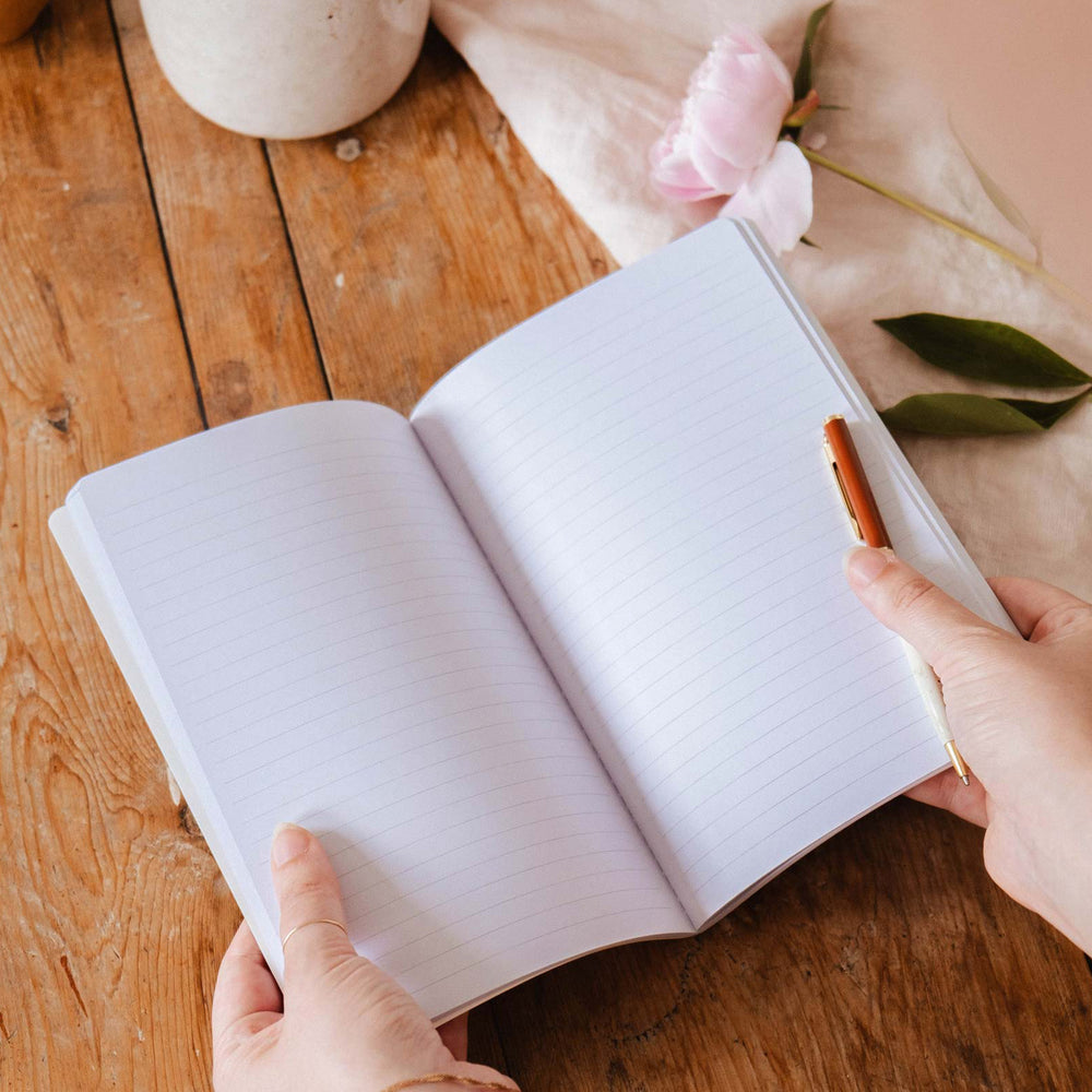 Notebook soft flowers - Rosie