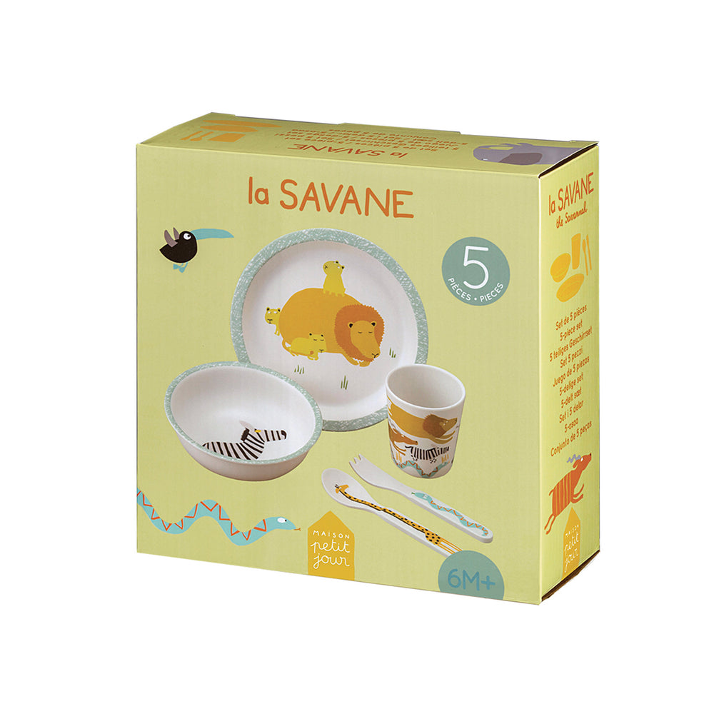 5-piece meal set - La Savane