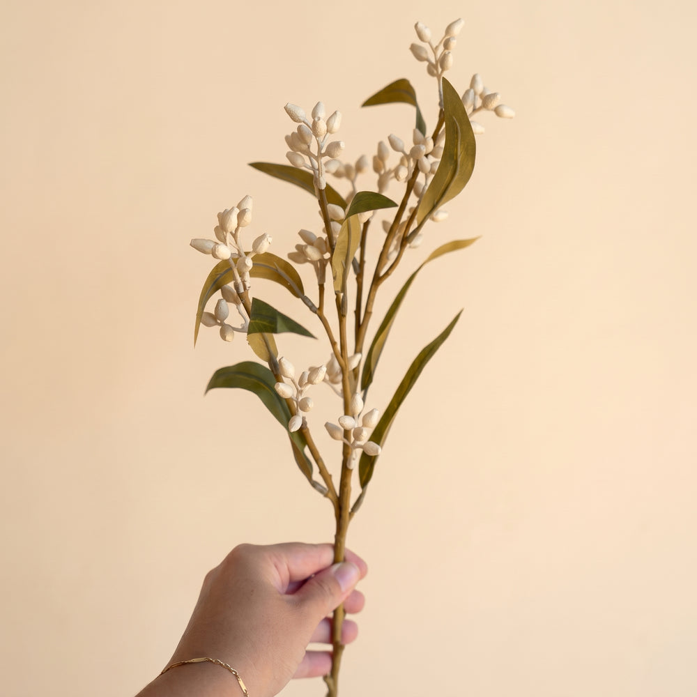 Berry branch - Beige