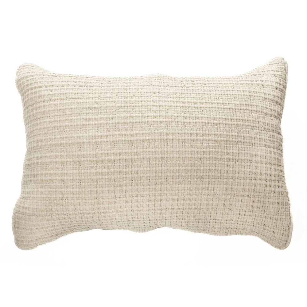 Couvre-oreiller beige gaufré - Spirit