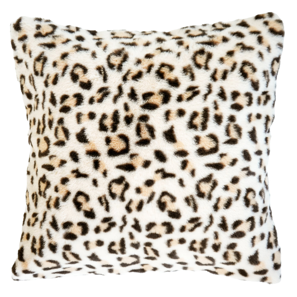 Finished printed cushion - Leopard