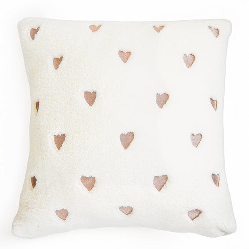 Sherpa cushion - Heart