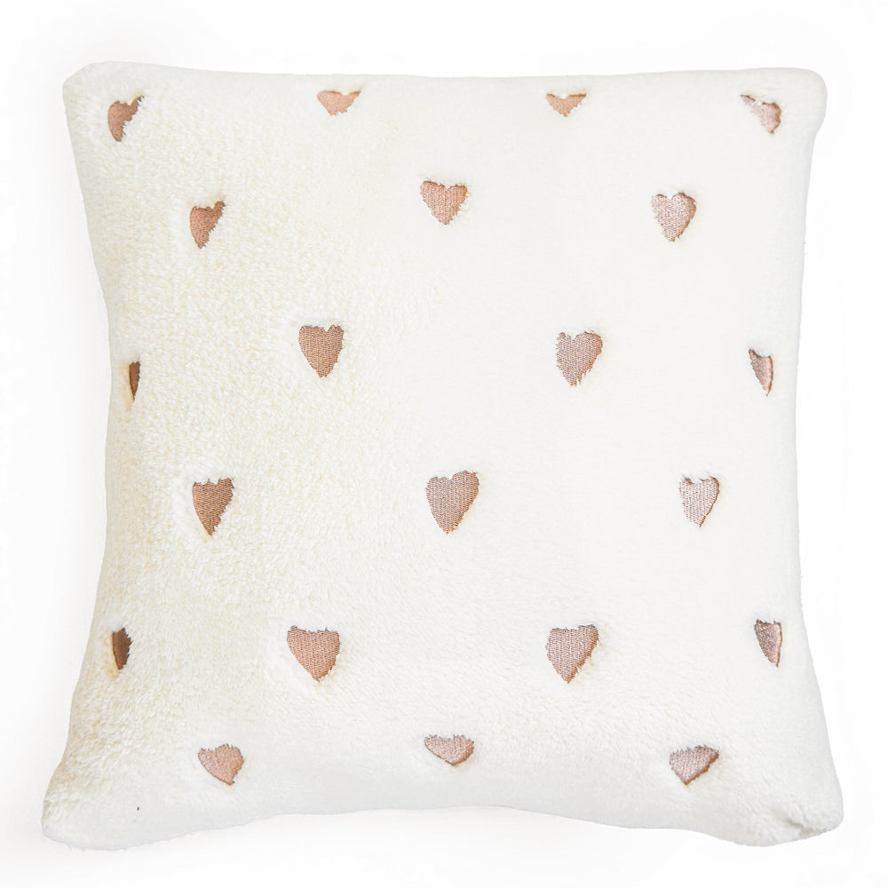 Sherpa cushion - Heart