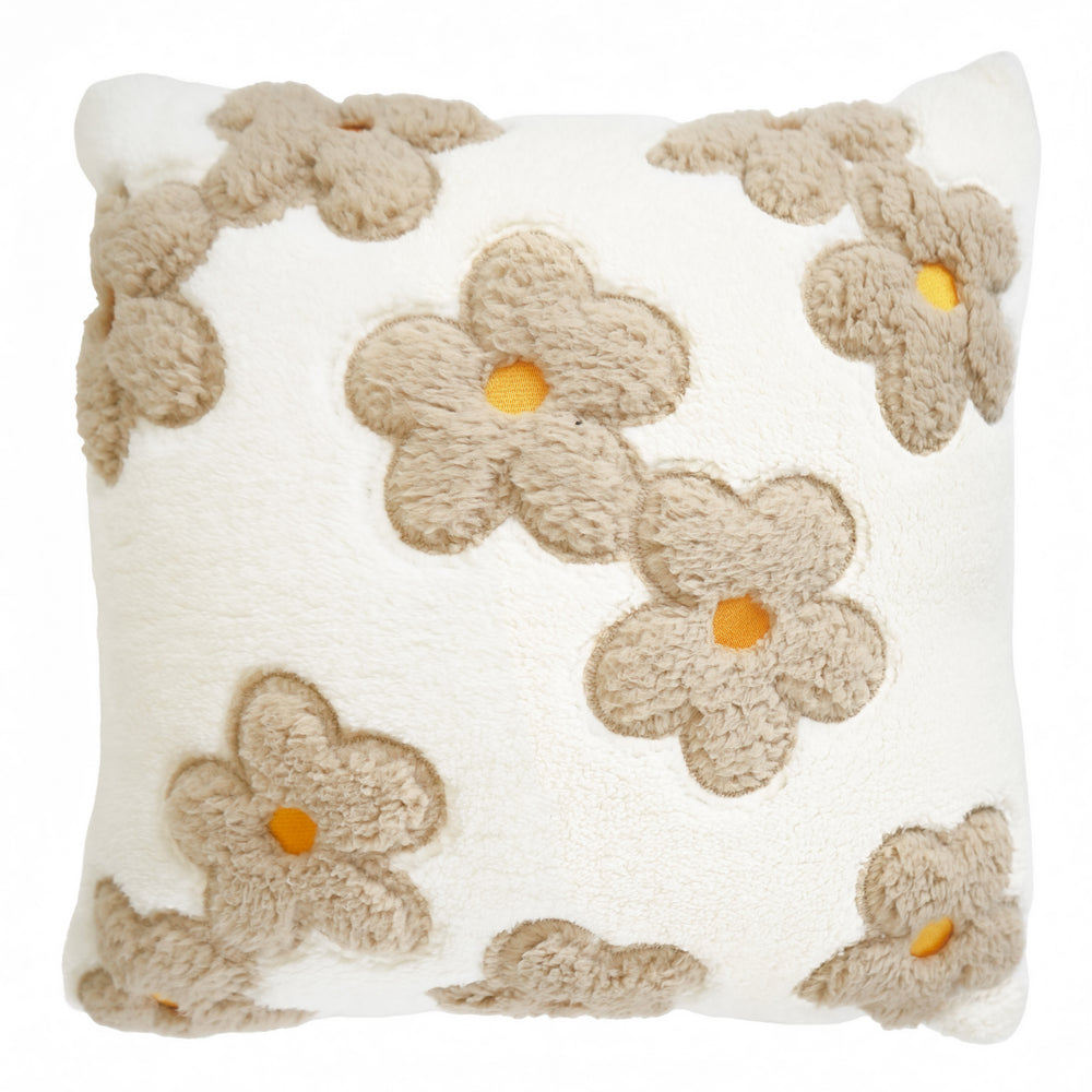 Sherpa cushion - Daisy