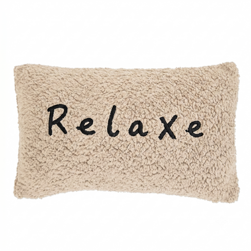 Sherpa rectangle cushion - Relaxe