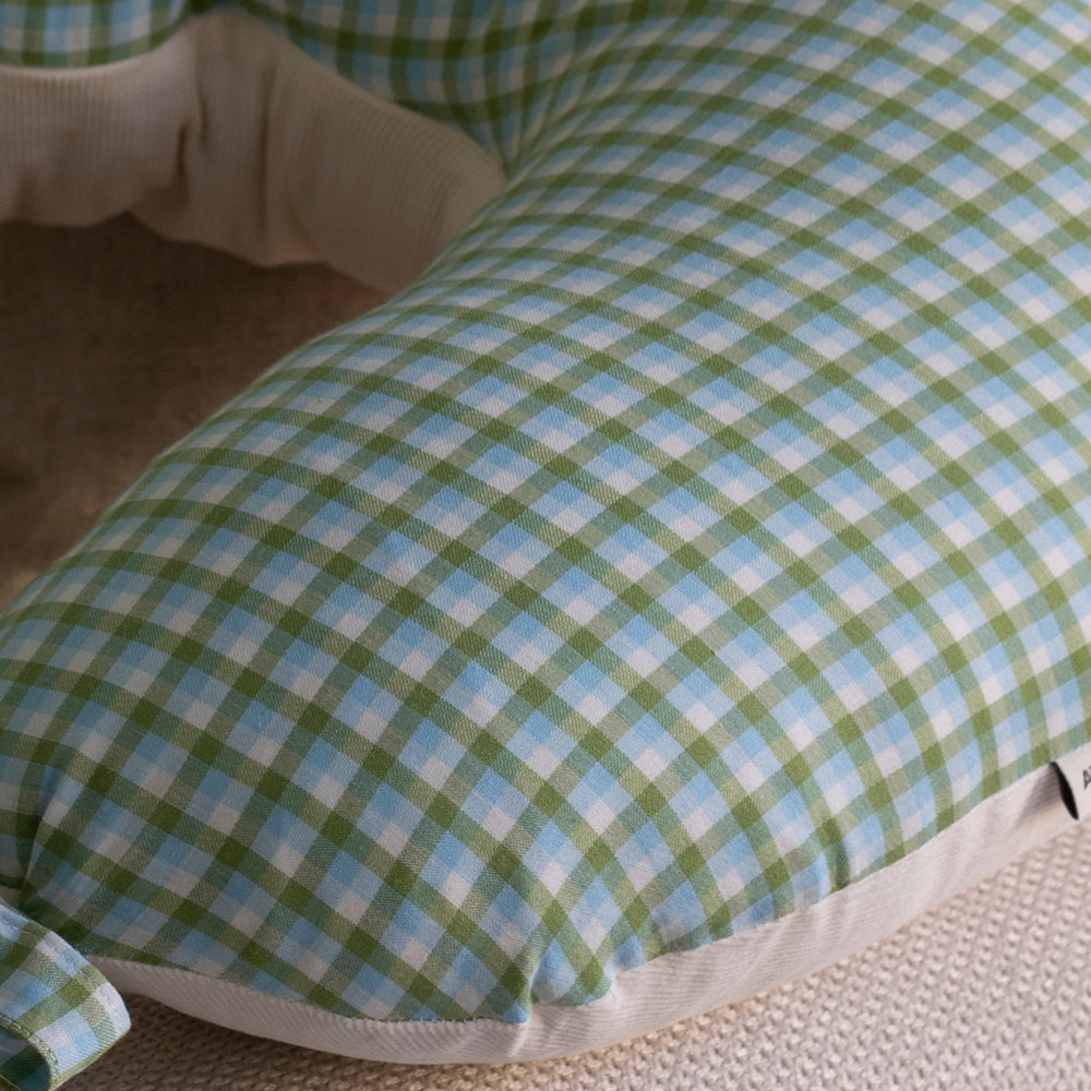 Coussin d'allaitement - Greenhouse Gingham