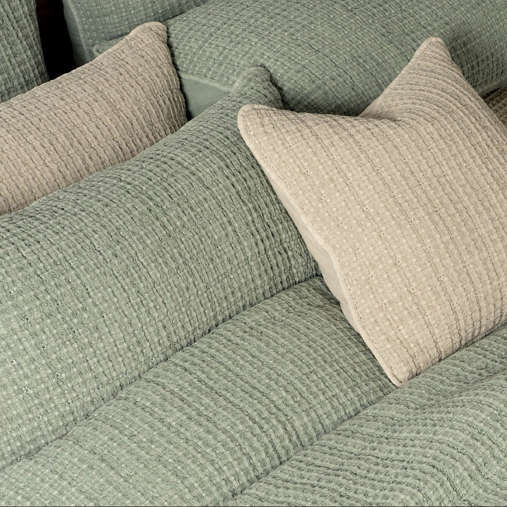 Courtepointe beige gaufrée - Spirit