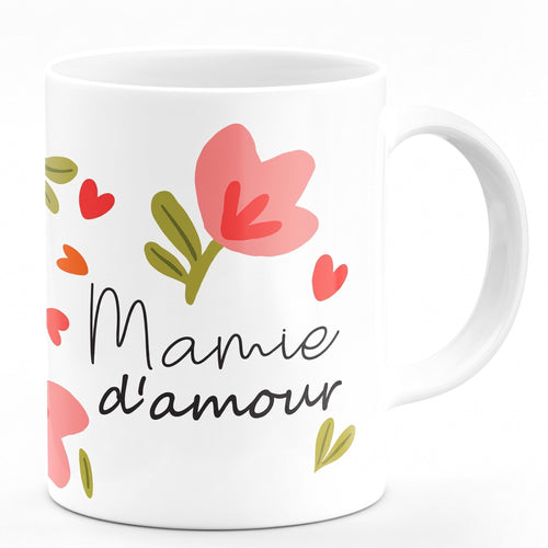 Tasse Fête des mères - Mamie d'amour
