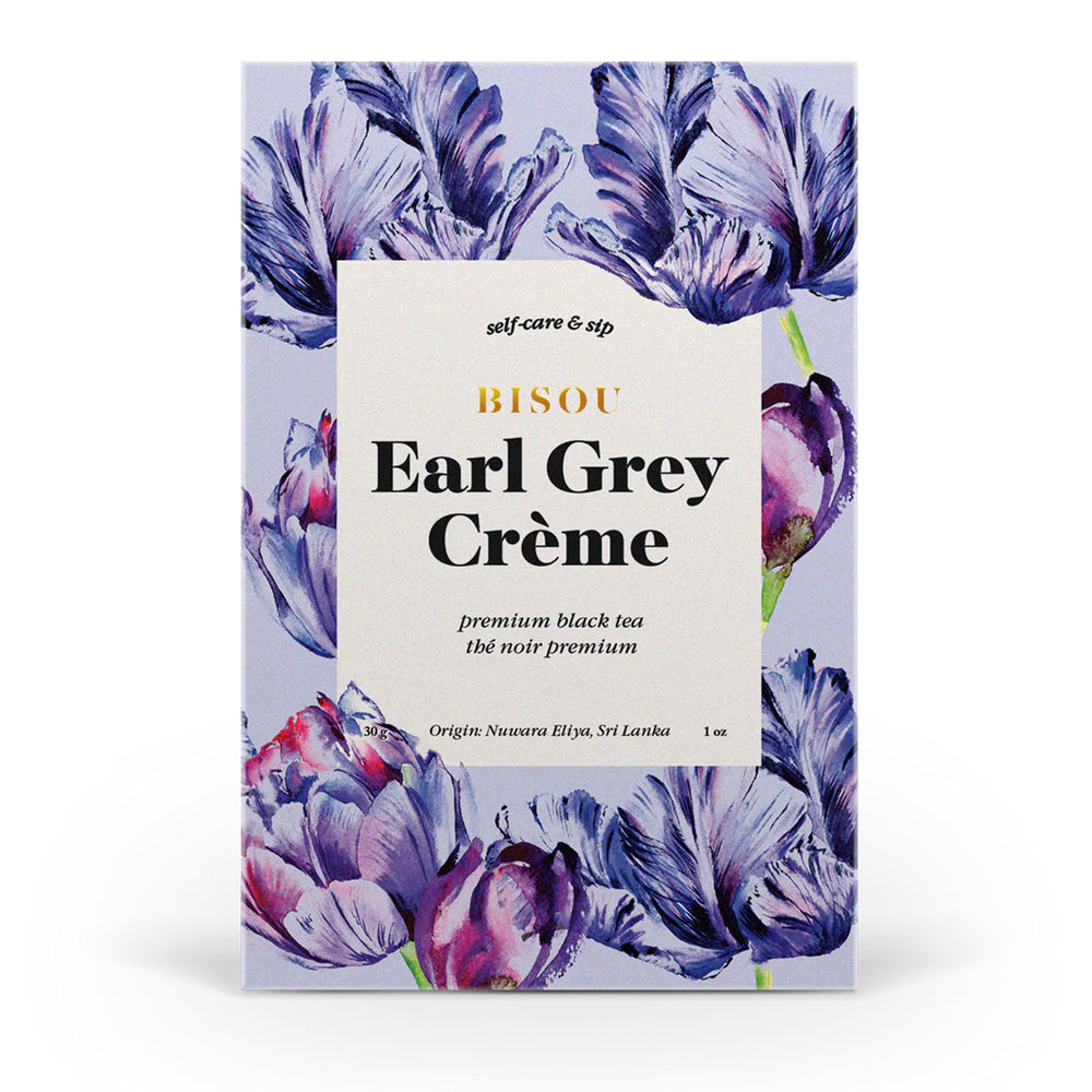 Boîte de thé noir - Earl Grey crème