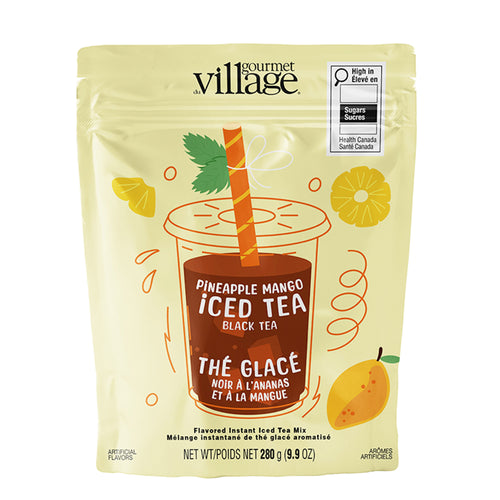 Thé glacé noir à l'ananas & à la mangue