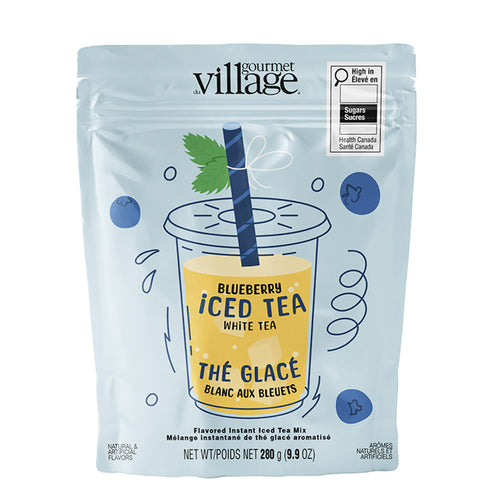 White blueberry iced tea