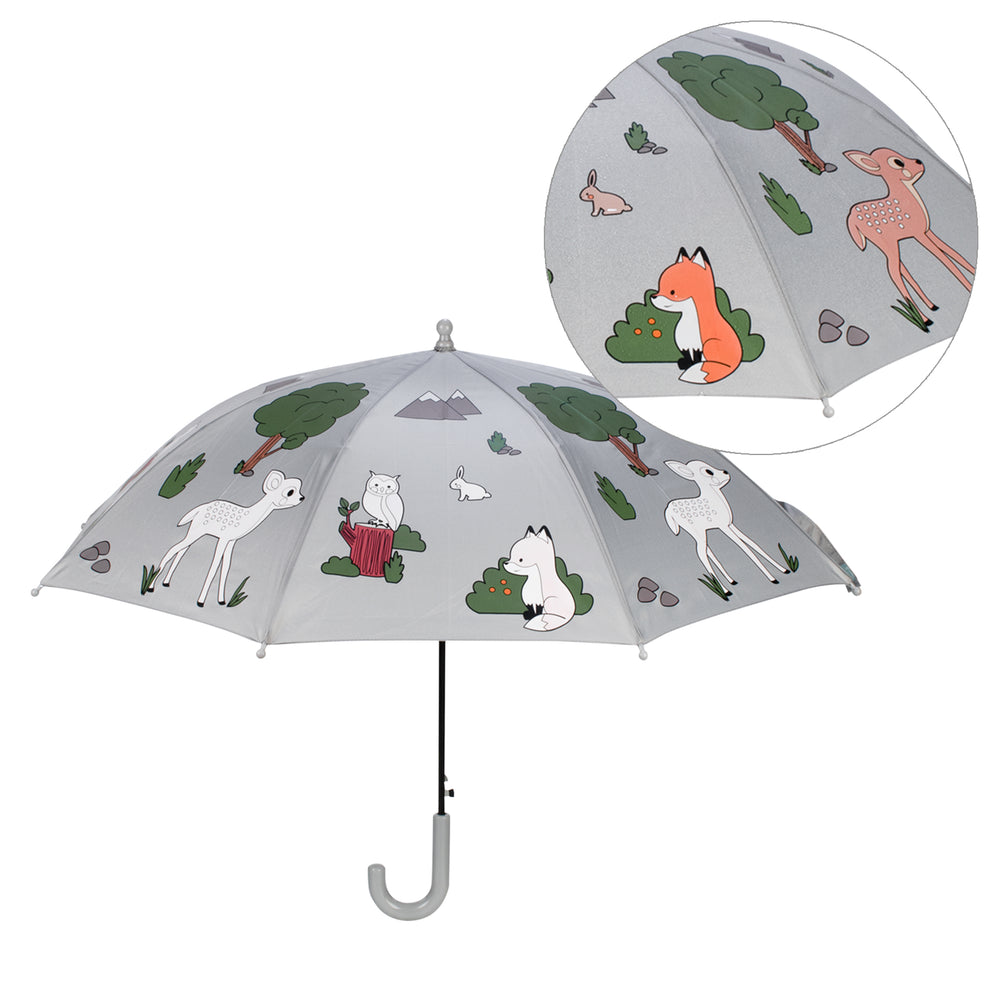 Parapluie pour enfant changeant de couleurs - Animaux||Color changing umbrella for children - Animals