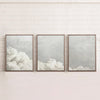 Trio de toiles - Nuages antiques