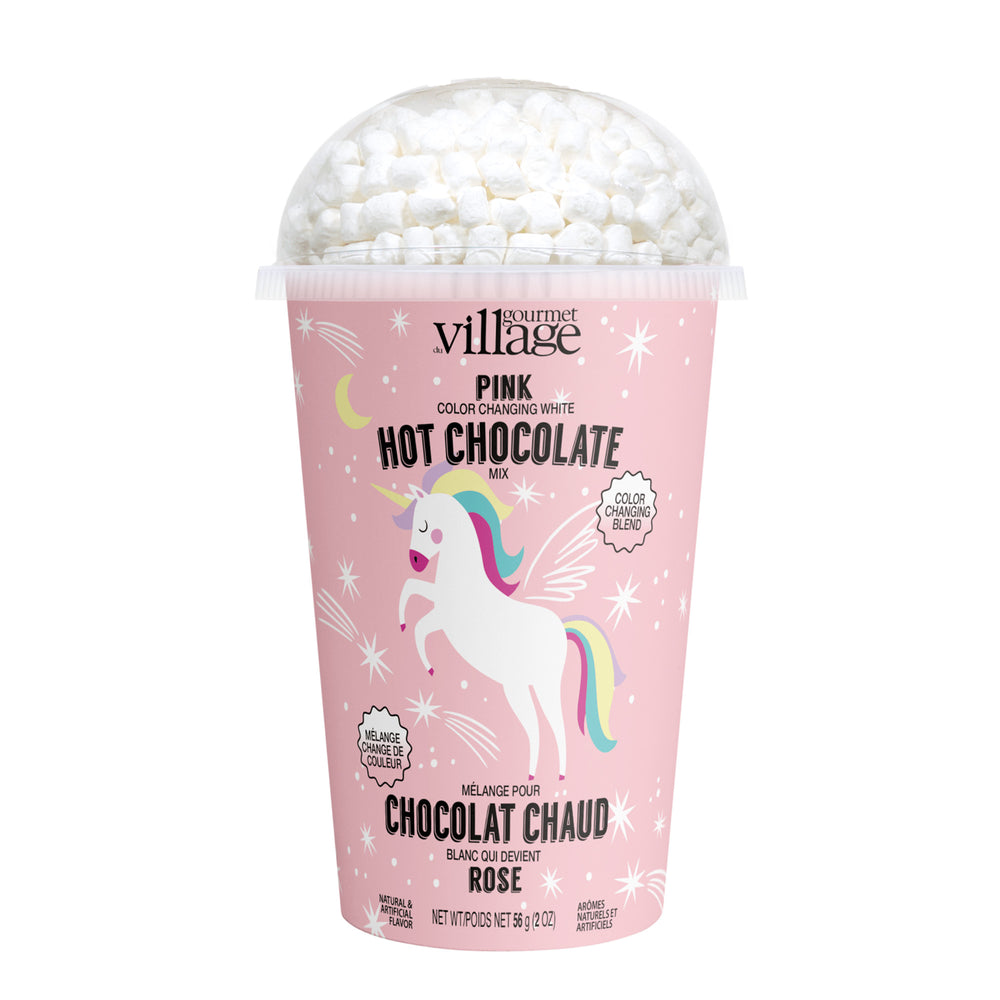 Gobelet chocolat chaud blanc - Licorne